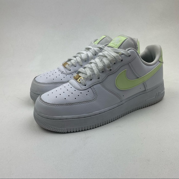 Nike Other - Nike AF1 Air Force 1 '07 Men’s Size 9.5 White Barely Volt 315115-155
